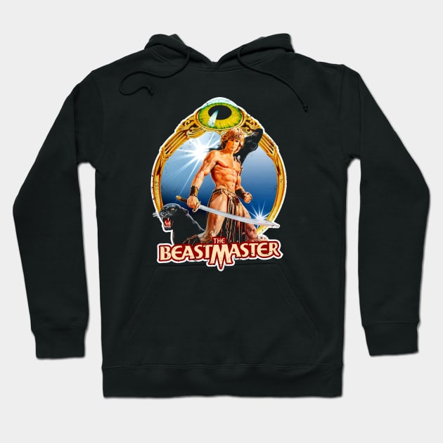 The Beastmaster (Black Print) Hoodie by Miskatonic Designs